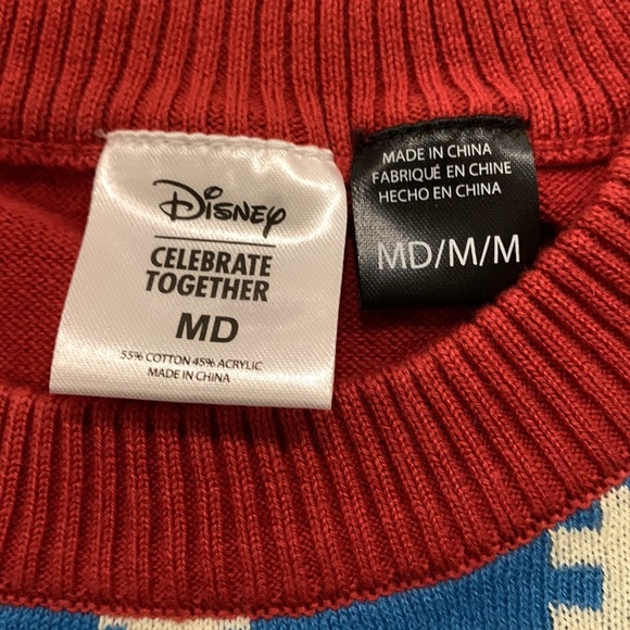 Disney’s mens Mickey Mouse Ugly Christmas Sweater - Picture 8 of 13